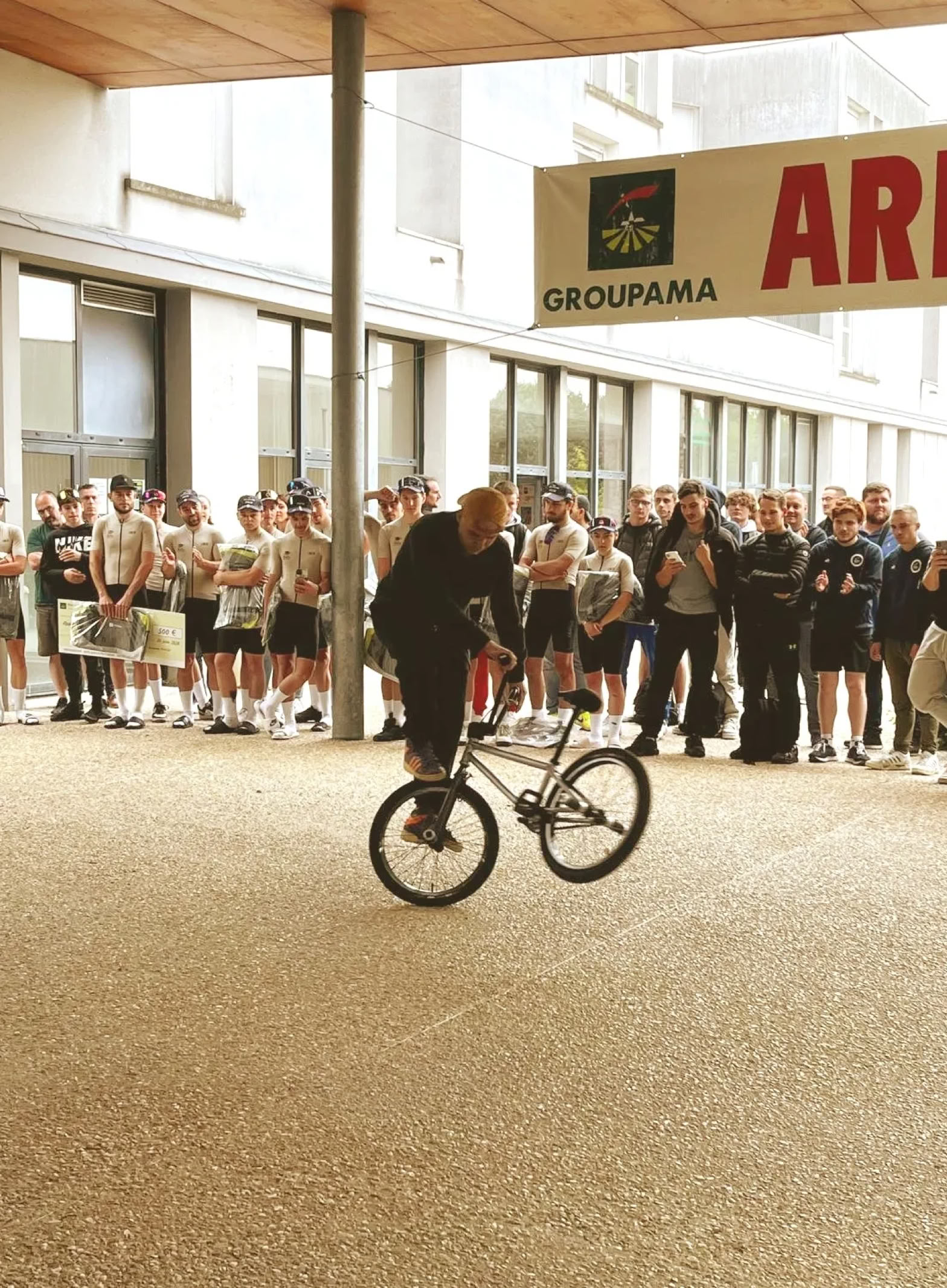 Demonstration de Bmx Reims. 