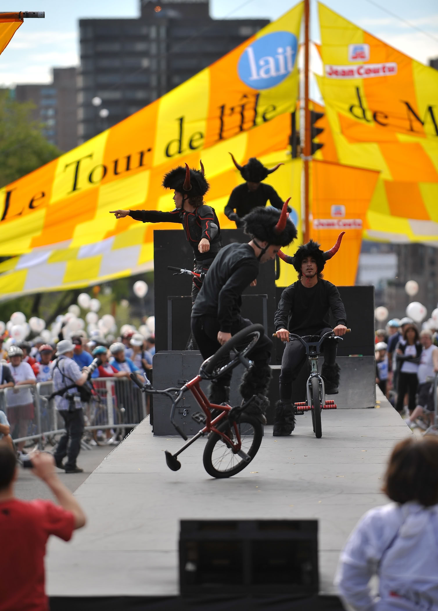 Spectacle de Bmx CIrque Du Soleil. 